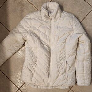 White Women's Reversible The North Face Jacket Sz Medium